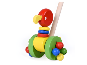 Bird Wooden Push Toy