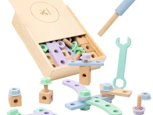 Wooden Tool Set for Kids