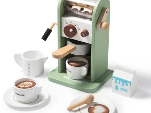 Wooden Coffee Maker Playset