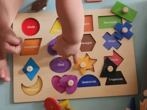 Wooden Shape Sorting Puzzle Board (2)